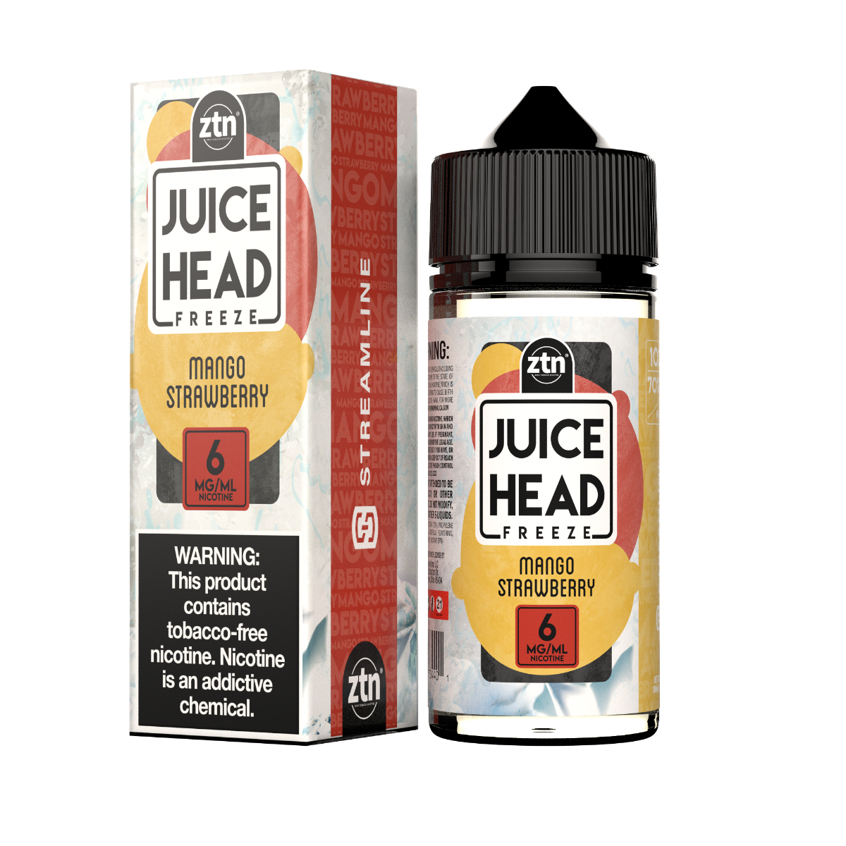 Juice Head Freeze 100ml Mango Strawberry 6mg