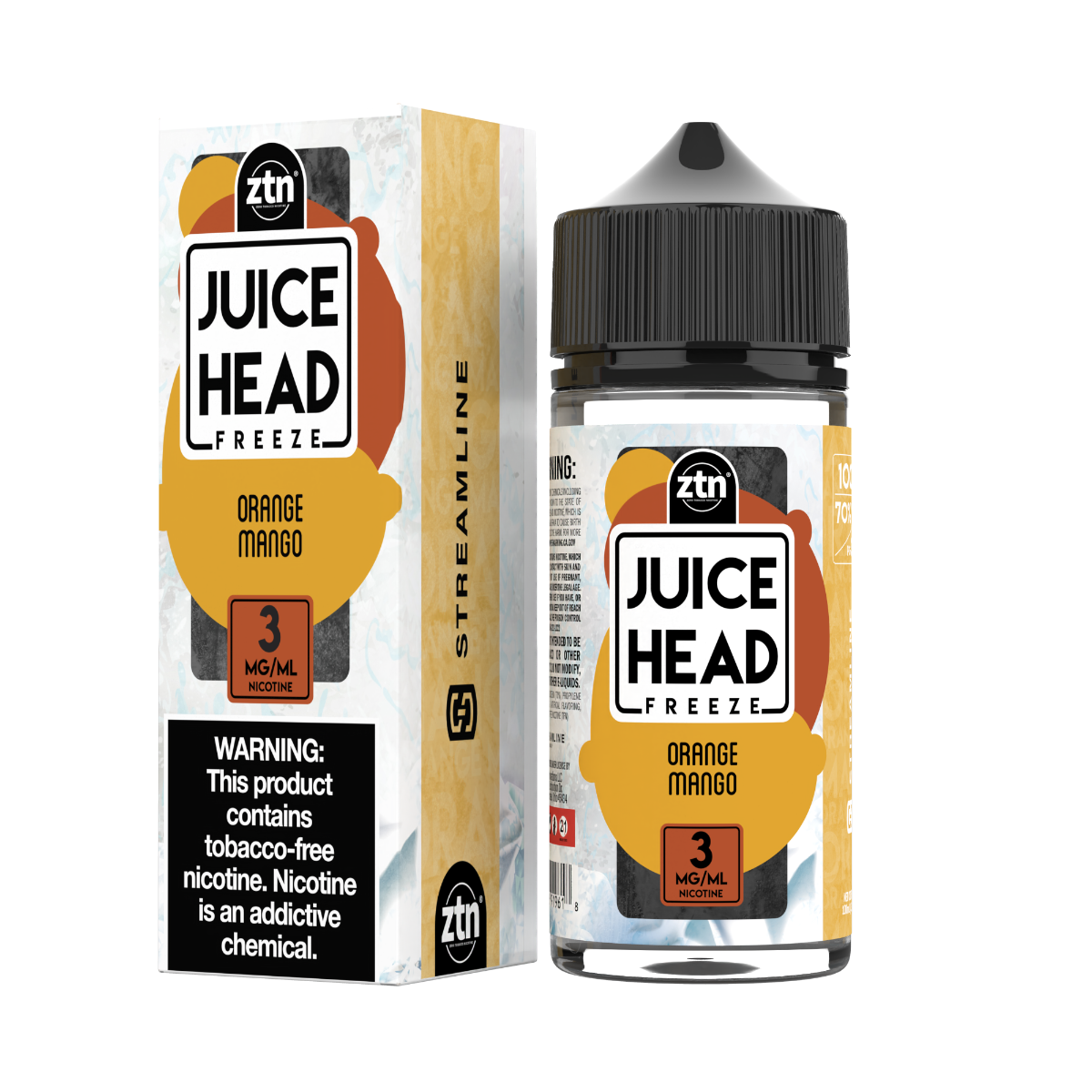 Juice Head Freeze 100ml Orange Mango 3mg