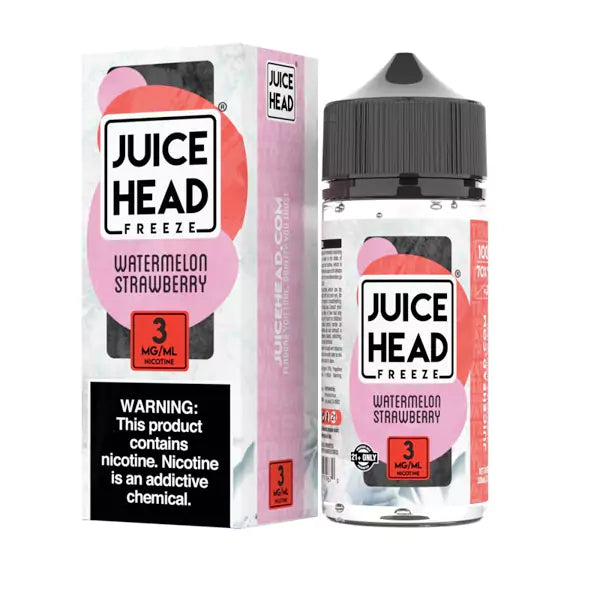 Juice Head Freeze 100ml Watermelon Strawberry 3mg