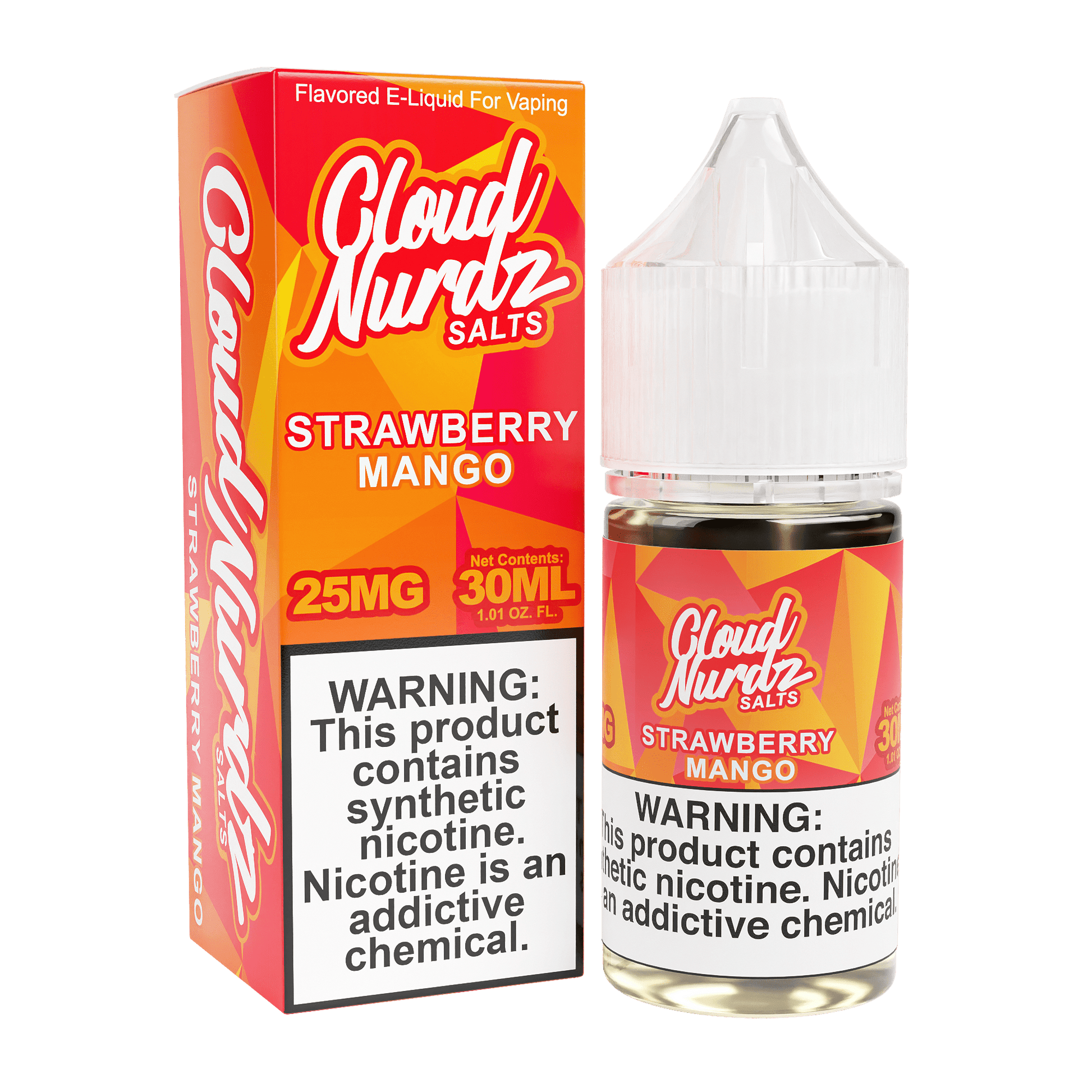 Cloud Nurdz Salt 30ml Strawberry Mango 50mg