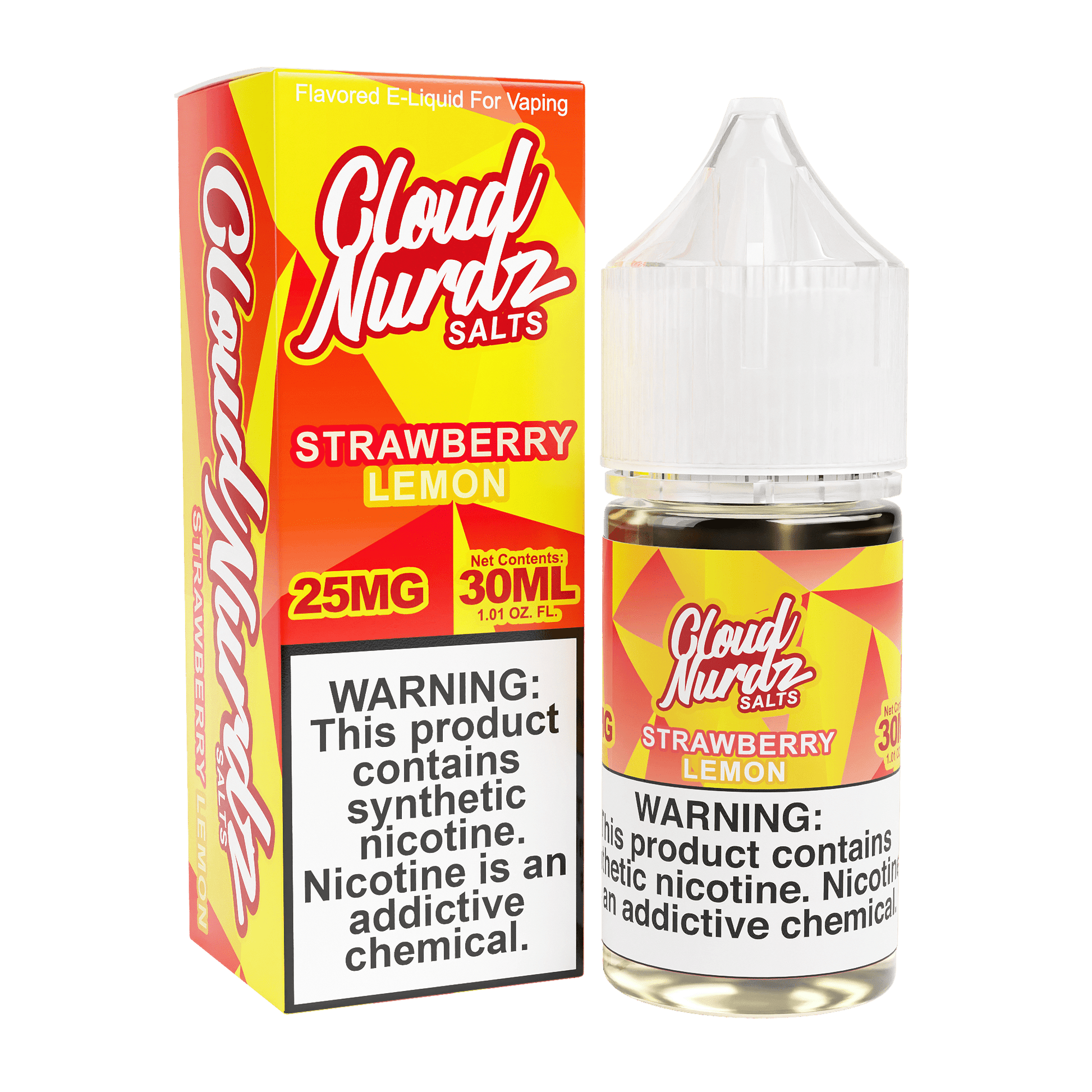 Cloud Nurdz Salt 30ml Strawberry Lemon 25mg