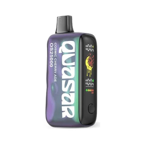 Lost Mary Quasar OS25000 - 5% Nic Disposable Vapes Cosmic Cherry Ade [Black Cherry Lemonade]