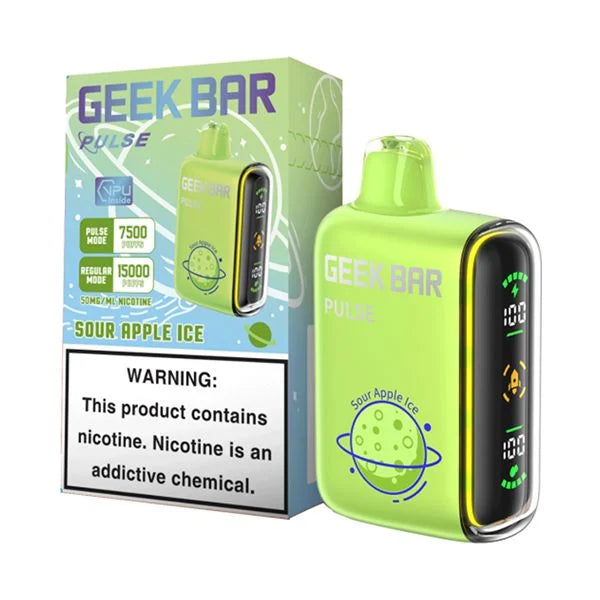 Geek Bar Pulse 15000 Sour Apple Ice