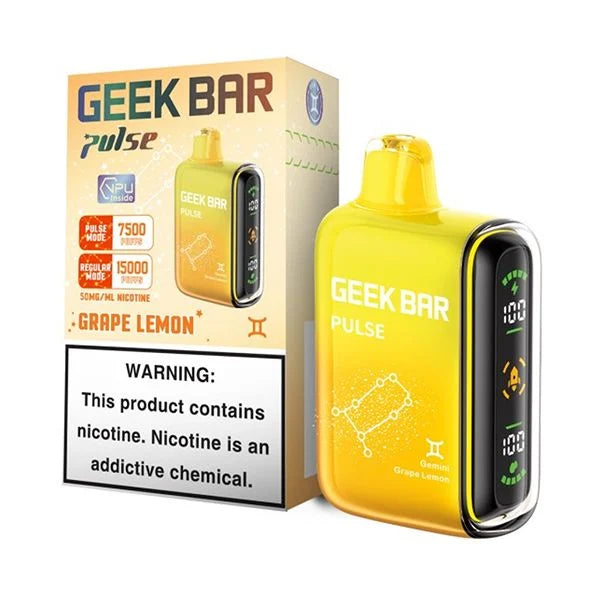 Geek Bar Pulse 15000 Grape Lemon