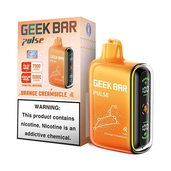 Geek Bar Pulse 15000 Orange Creamsicle