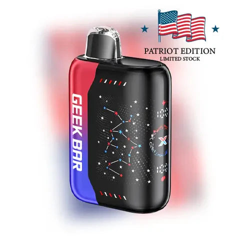 Geek Bar - Pulse X 25000 Puff Disposable Vape [Single] Miami Mint - Patriot Edition