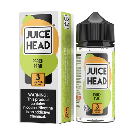 Juice Head 100ml Peach Pear 3mg