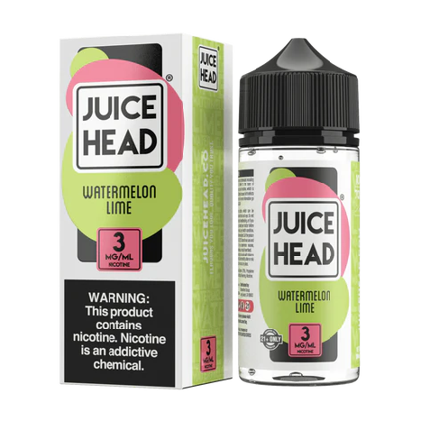 Juice Head 100ml Watermelon Lime 3mg