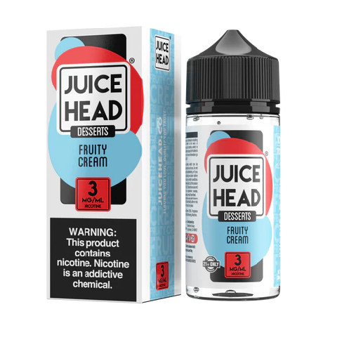 Juice Head 100ml Fruity Cream 6mg