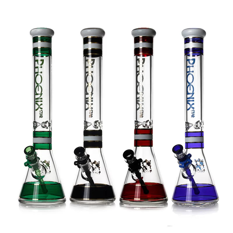 PHX 18" Royal Beaker Water Pipe [PHX-C37] Black