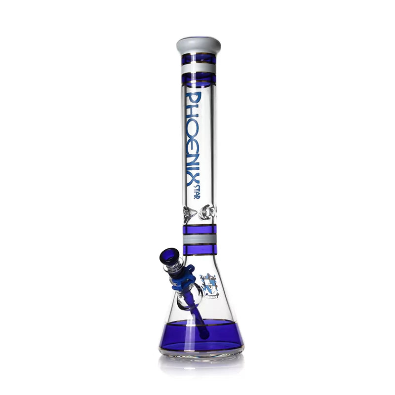 PHX 18" Royal Beaker Water Pipe [PHX-C37] Blue