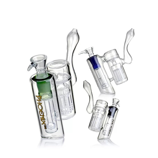 PHX Dual Chamber Matrix Bubbler Blue