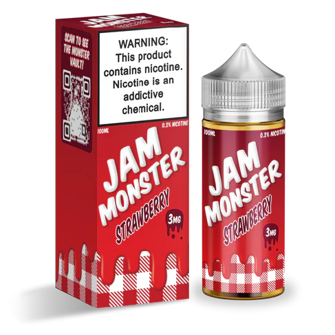 Jam Monster NTD 100m Strawberry 03mg