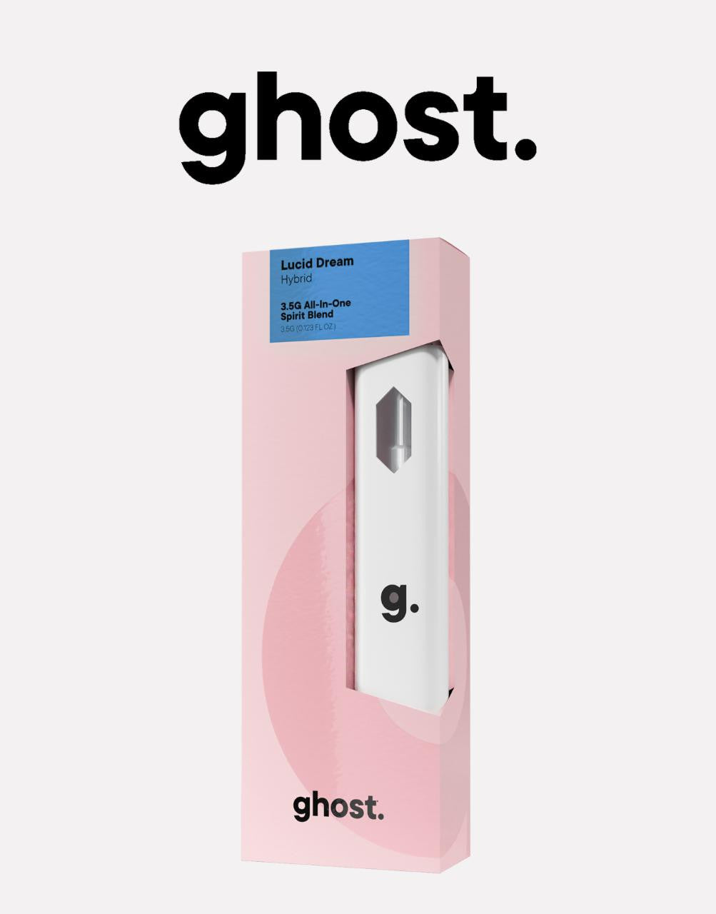 Ghost Spirit Blend All-In-One Vape 3.5G Lucid Dream [Hybrid]